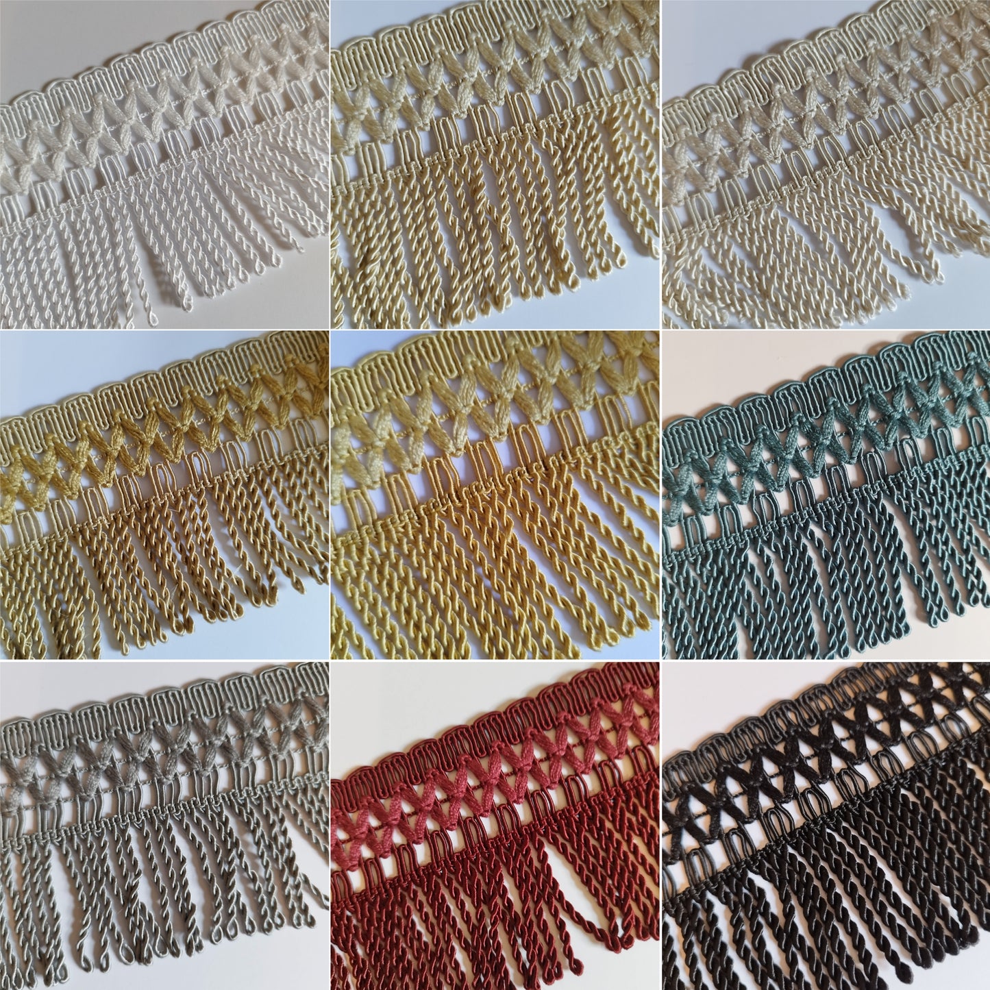 10cm Macrame Bullion Fringe * NEW *