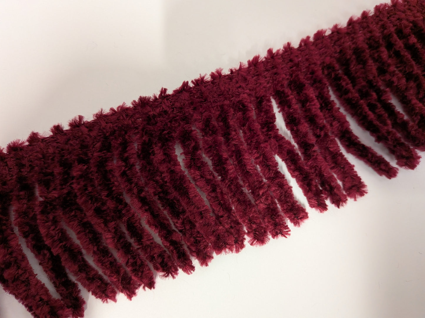 60mm Chenille Fringe - 10m reel - Clearance