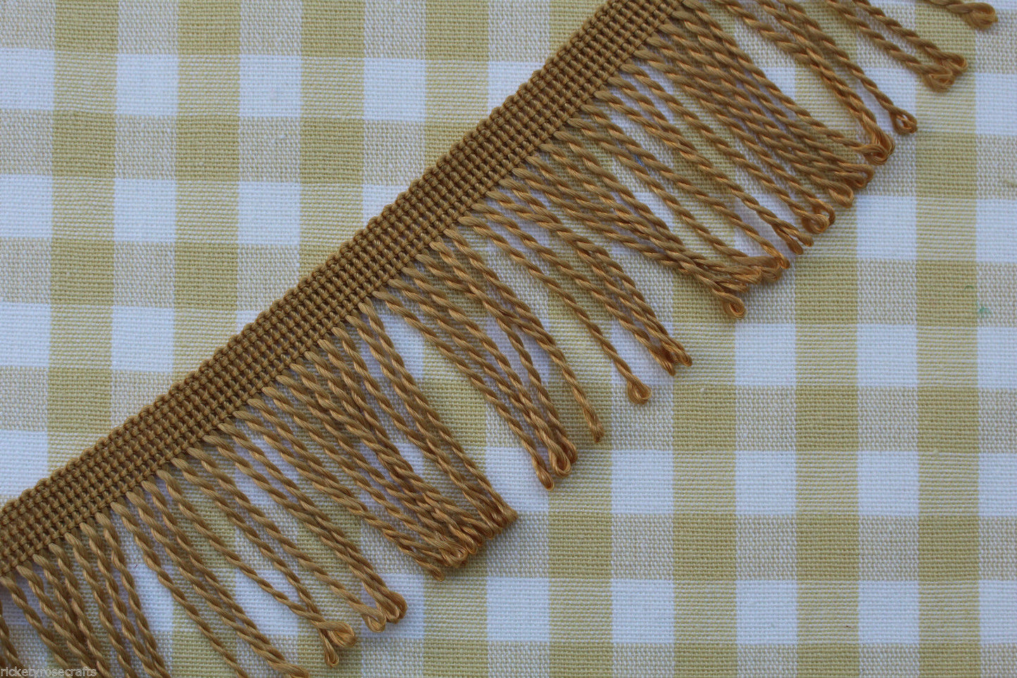 6cm Fine Bullion Fringe - CLEARANCE ON WHOLE REELS OF SELECTED COLOURS