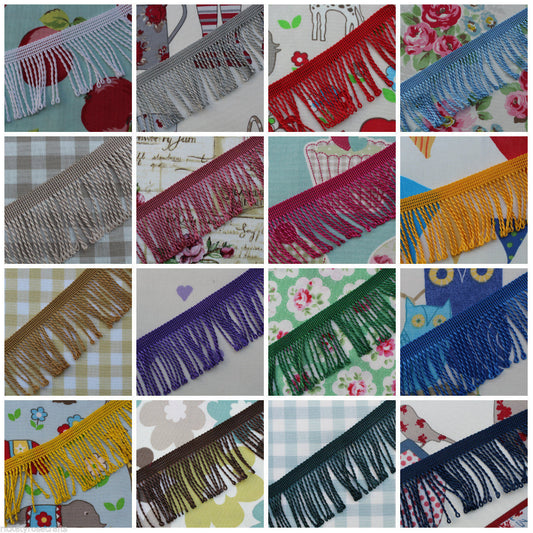 8cm Fine Bullion Fringe - 25 Metre Reel- WAS £21.95 NOW 16.95