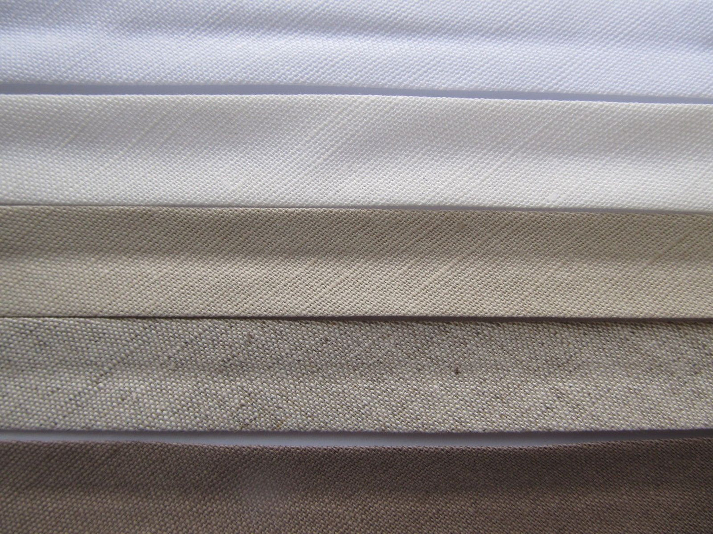 Linen and Cotton Bias Binding