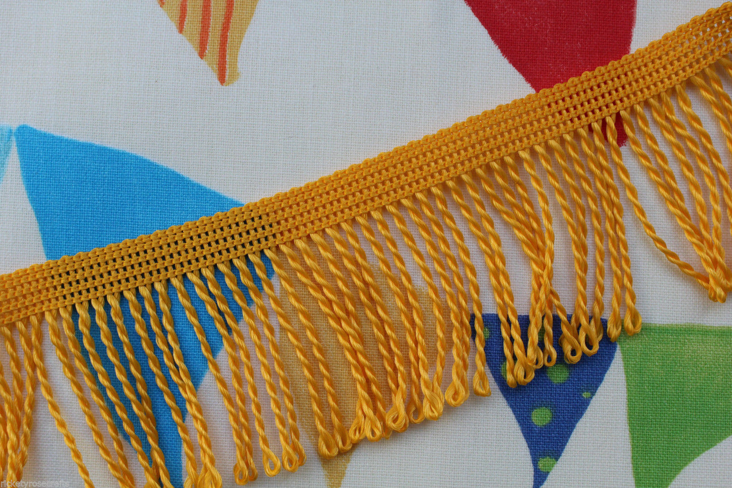 6cm Fine Bullion Fringe - CLEARANCE ON WHOLE REELS OF SELECTED COLOURS