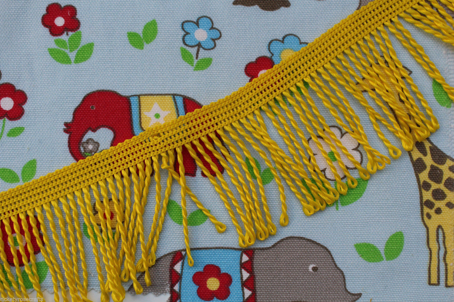 6cm Fine Bullion Fringe - CLEARANCE ON WHOLE REELS OF SELECTED COLOURS