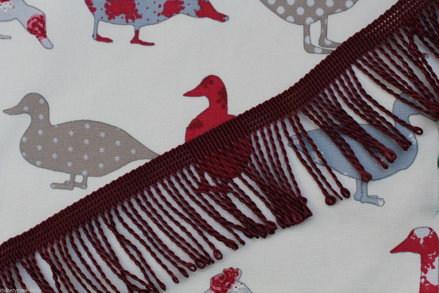 6cm Fine Bullion Fringe - CLEARANCE ON WHOLE REELS OF SELECTED COLOURS