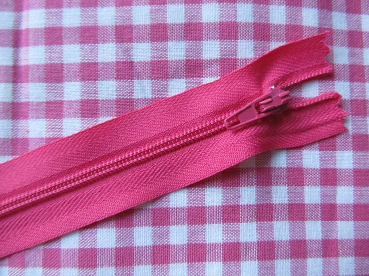 Pack of 5 Closed End Zips - 12" (30cm)