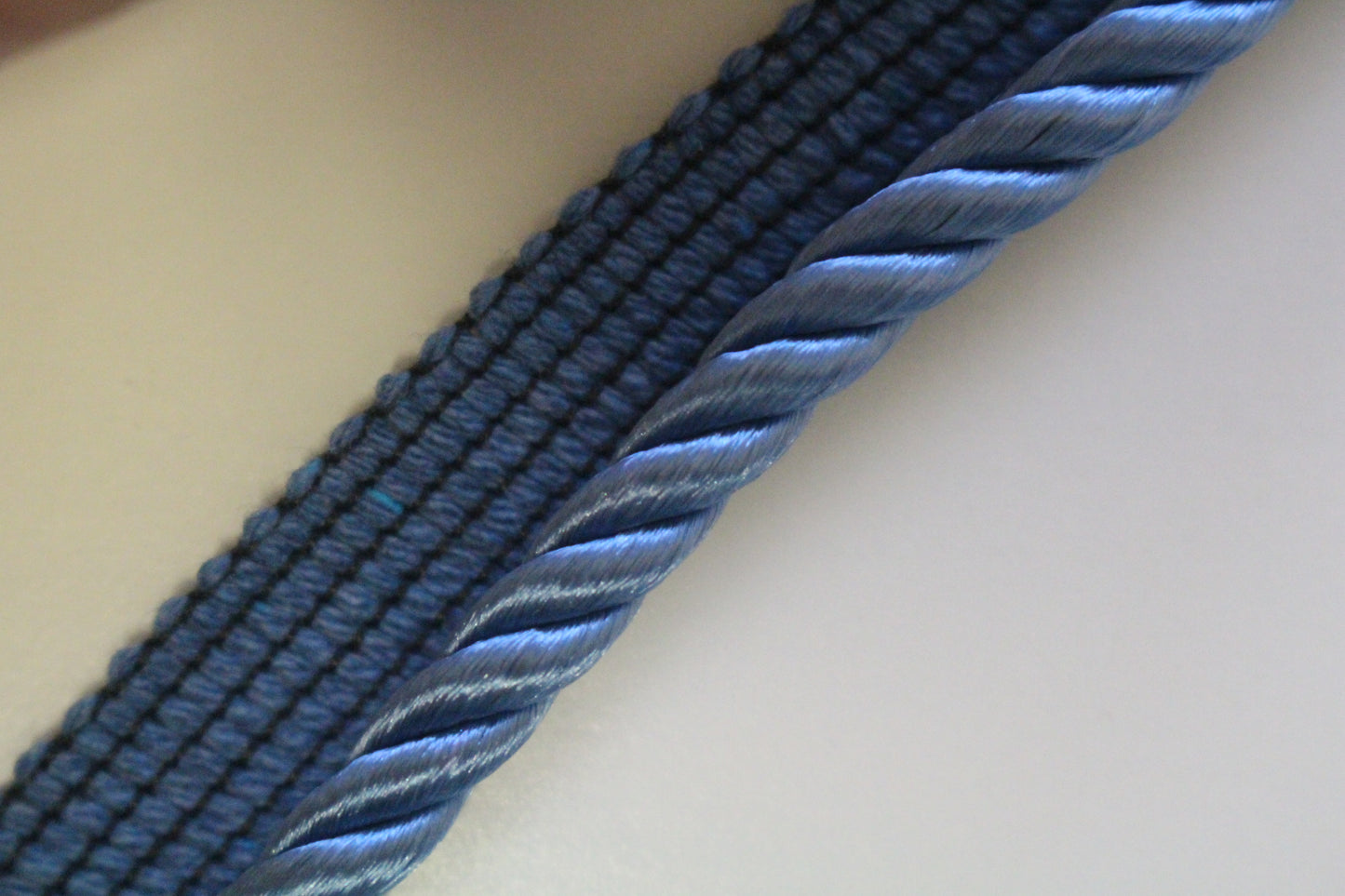 Premium Narrow 6mm Flanged Furnishing Cord - 42 Colours