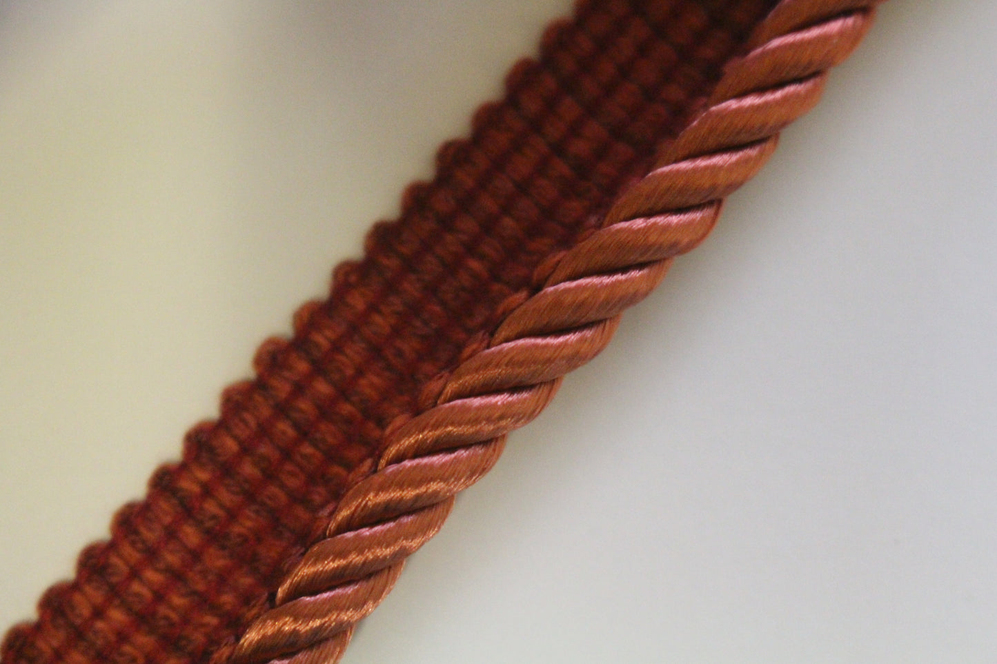 Premium Narrow 6mm Flanged Furnishing Cord - 42 Colours