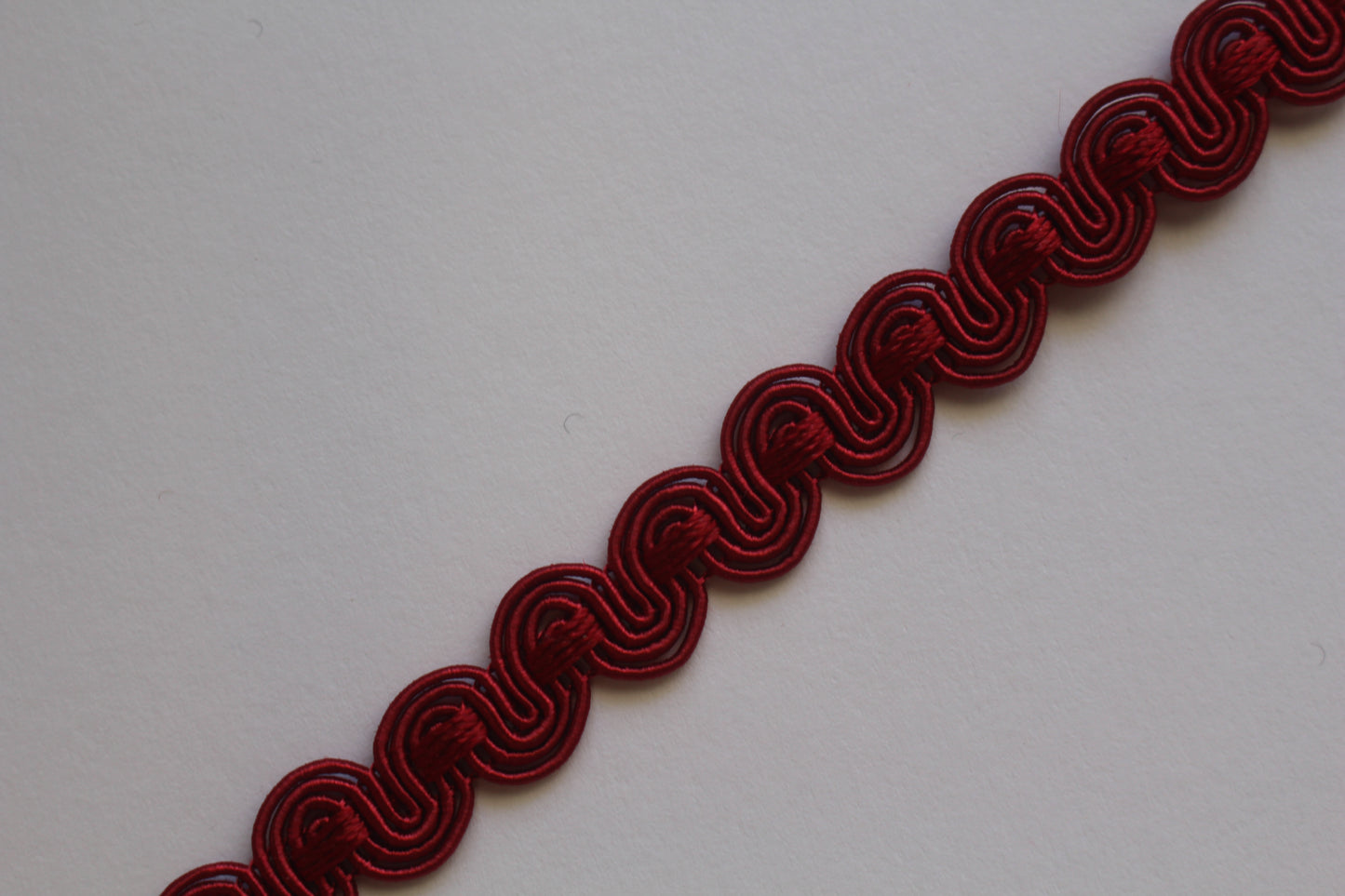 12mm Silky Polycotton Wave Braid