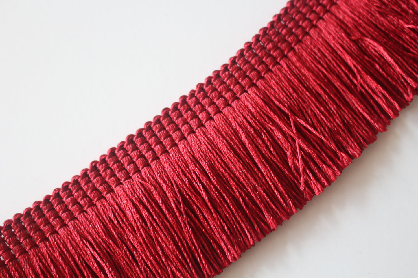 4cm Silky Polycotton Brush Fringe