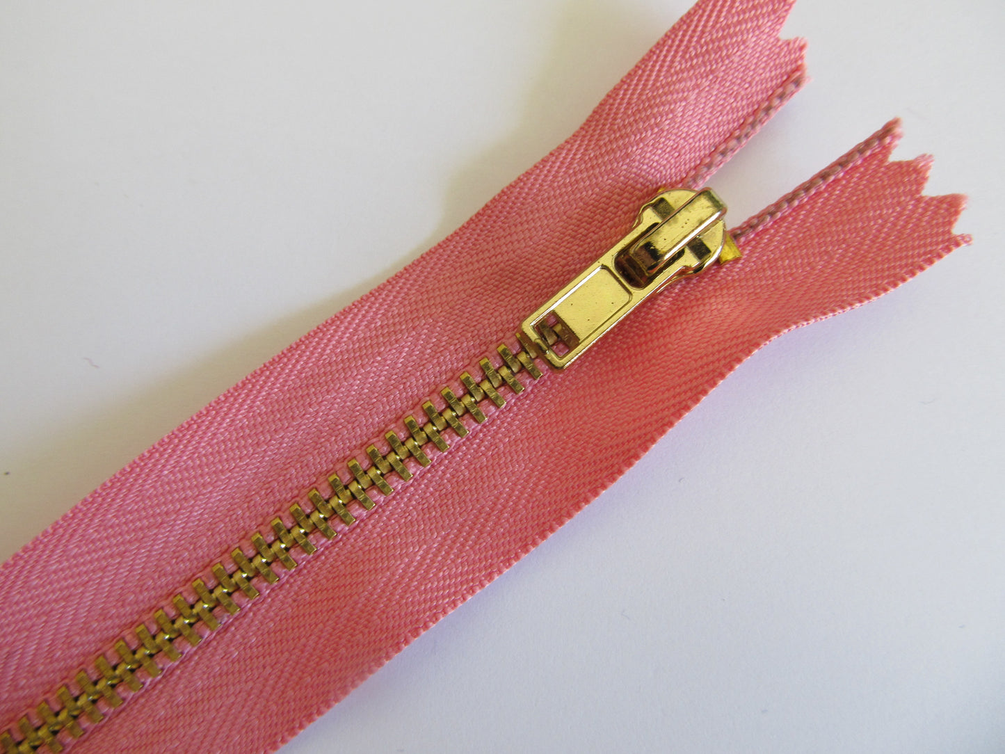 Brass Jeans Zips - Choice of Colours and Sizes