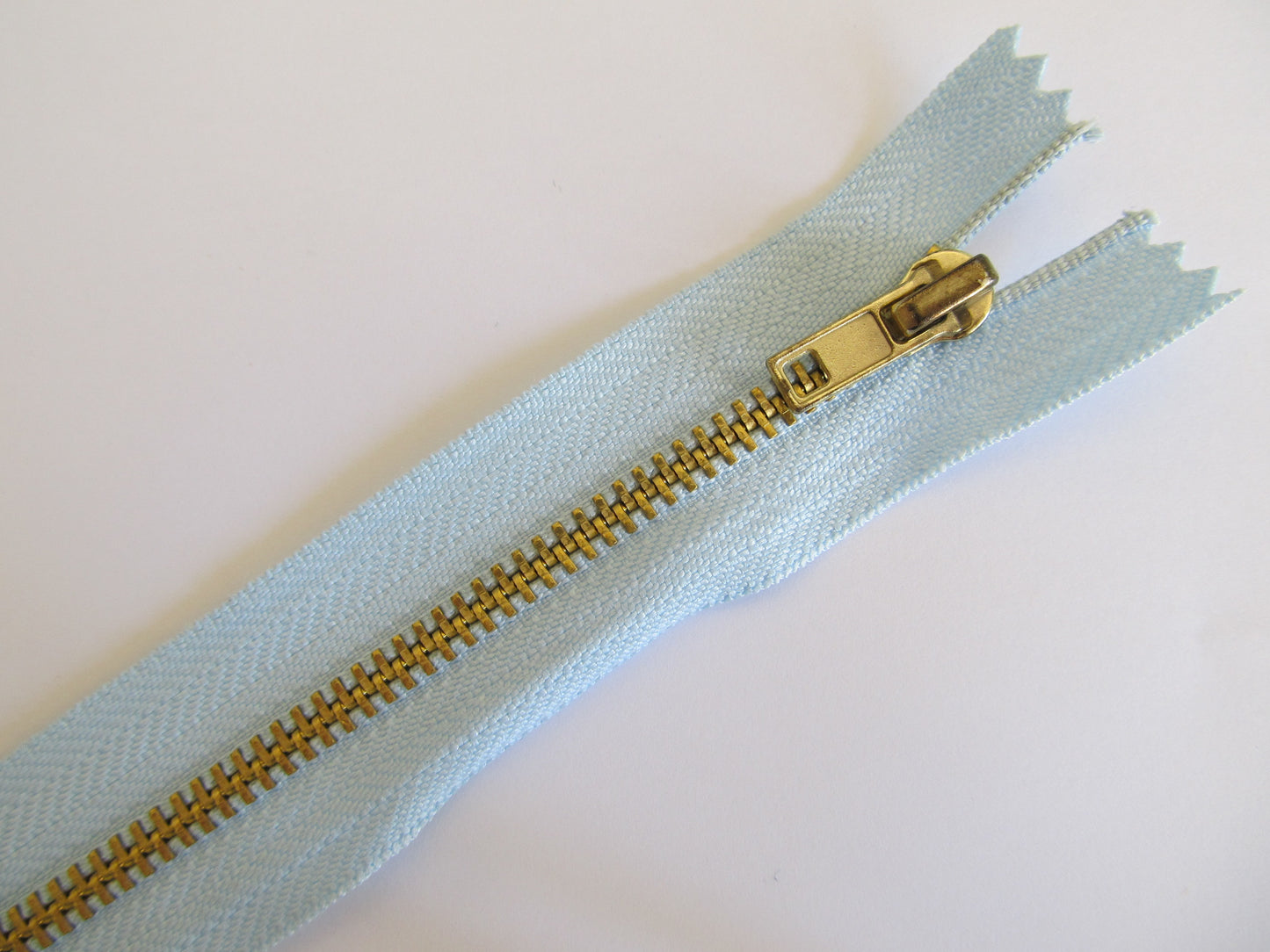 Brass Jeans Zips - Choice of Colours and Sizes