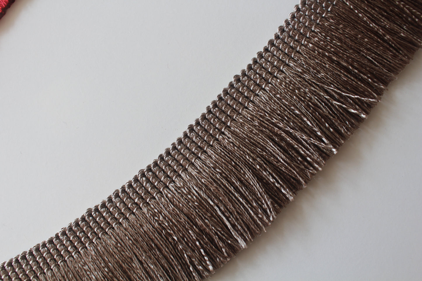 4cm Silky Polycotton Brush Fringe