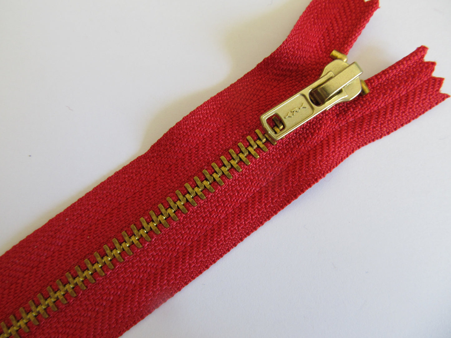 Brass Jeans Zips - Choice of Colours and Sizes