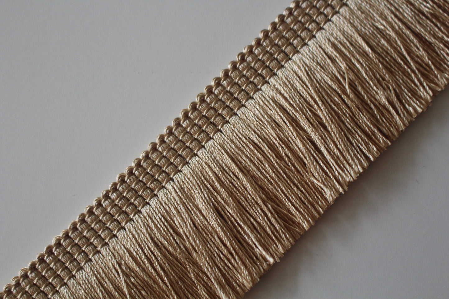 4cm Silky Polycotton Brush Fringe