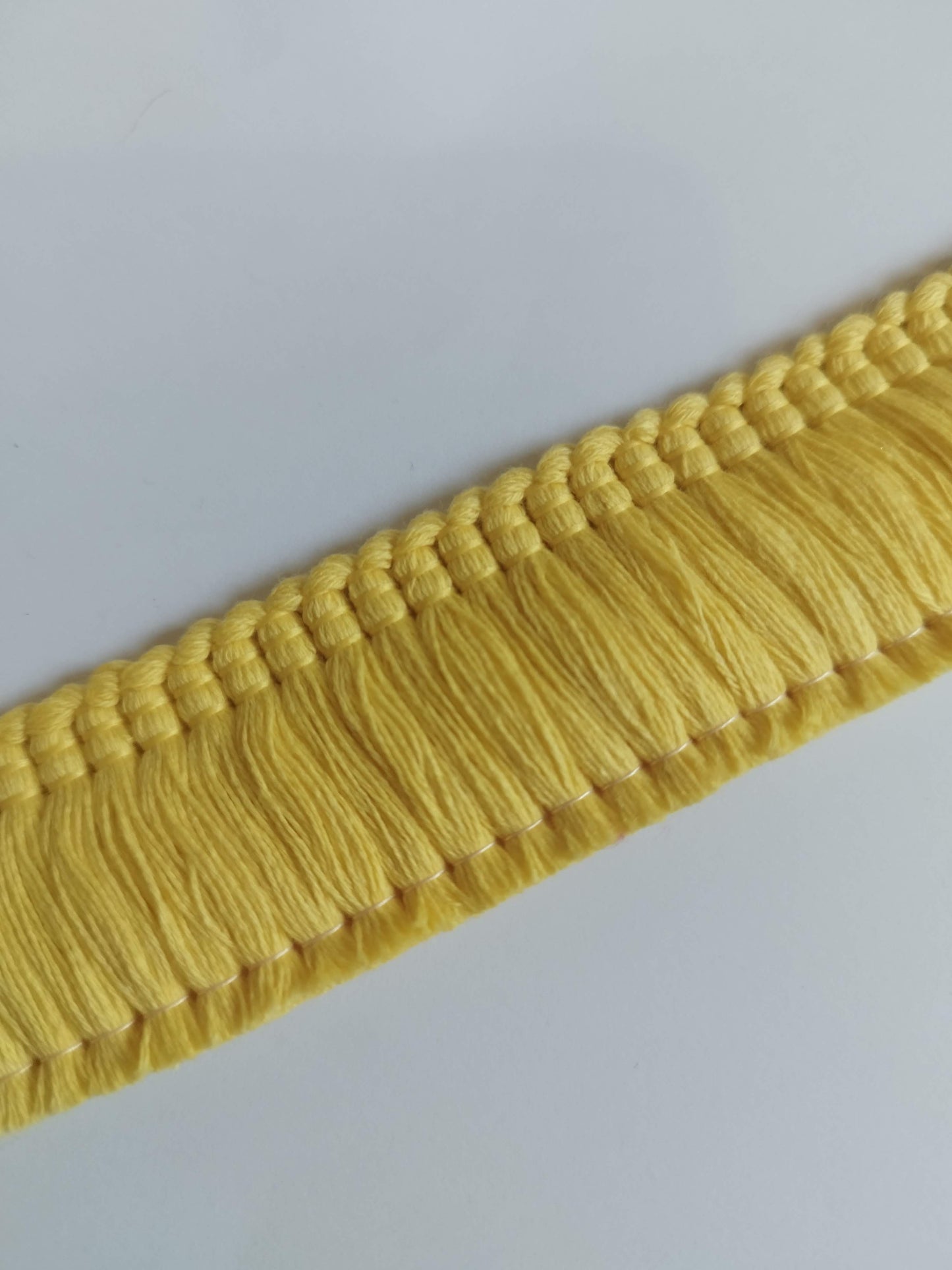 30mm Bright Cotton Brush Fringe