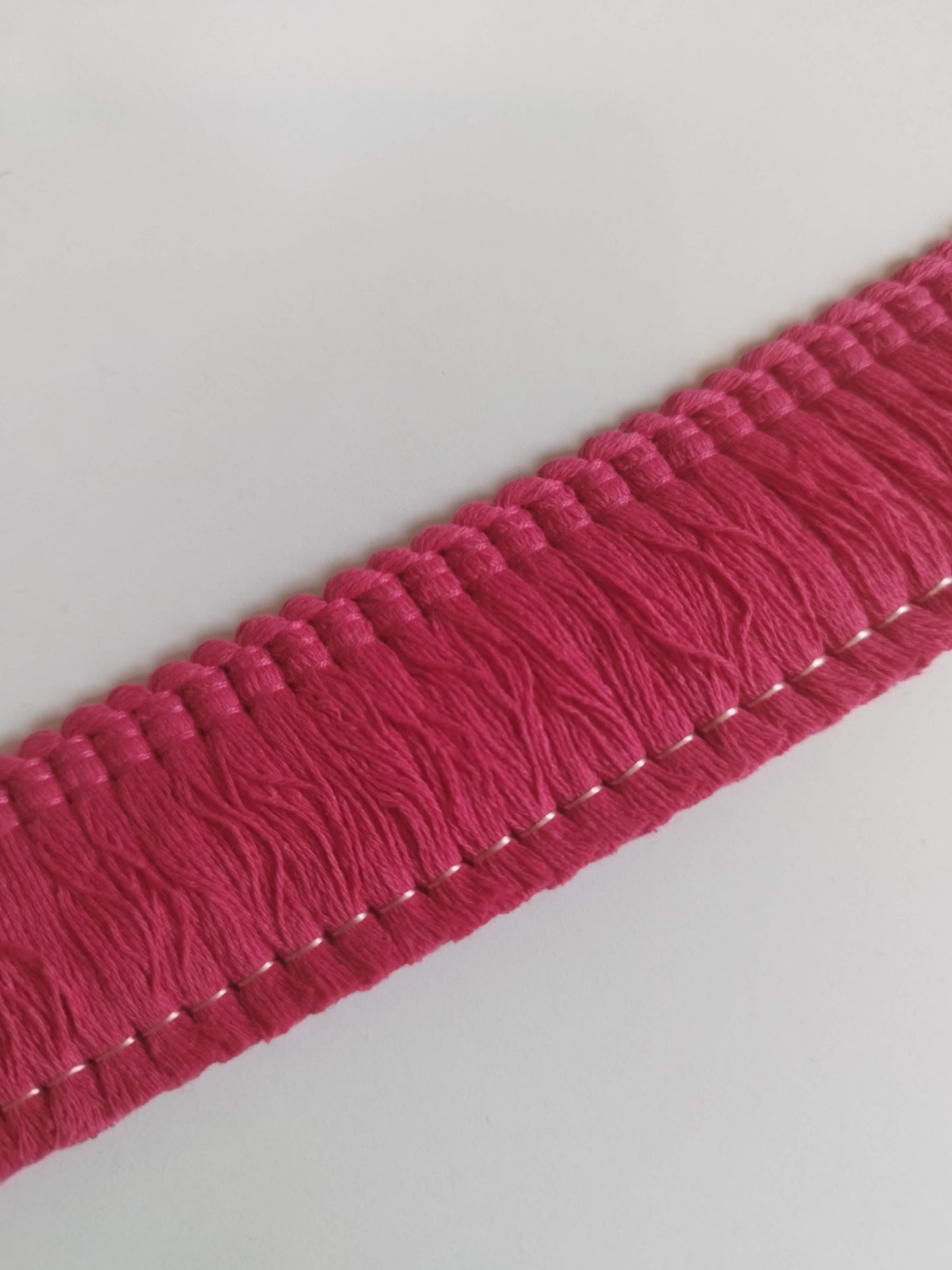 30mm Bright Cotton Brush Fringe