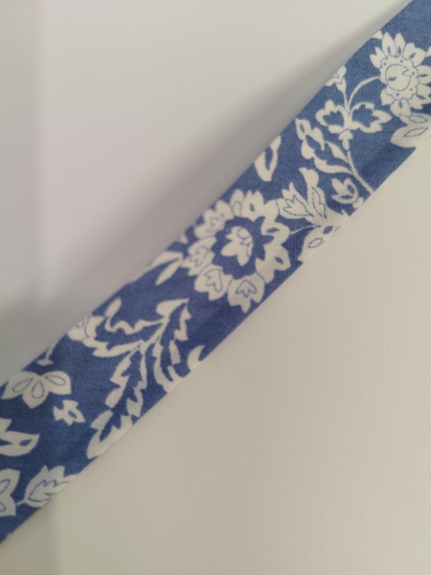 18mm Floral Cotton Bias Binding - by the metre or reel