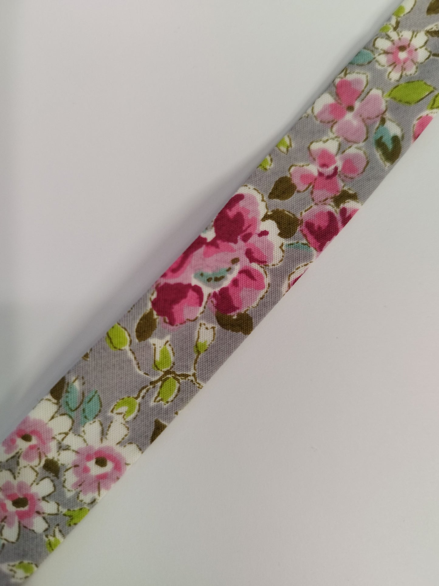 18mm Floral Cotton Bias Binding - by the metre or reel