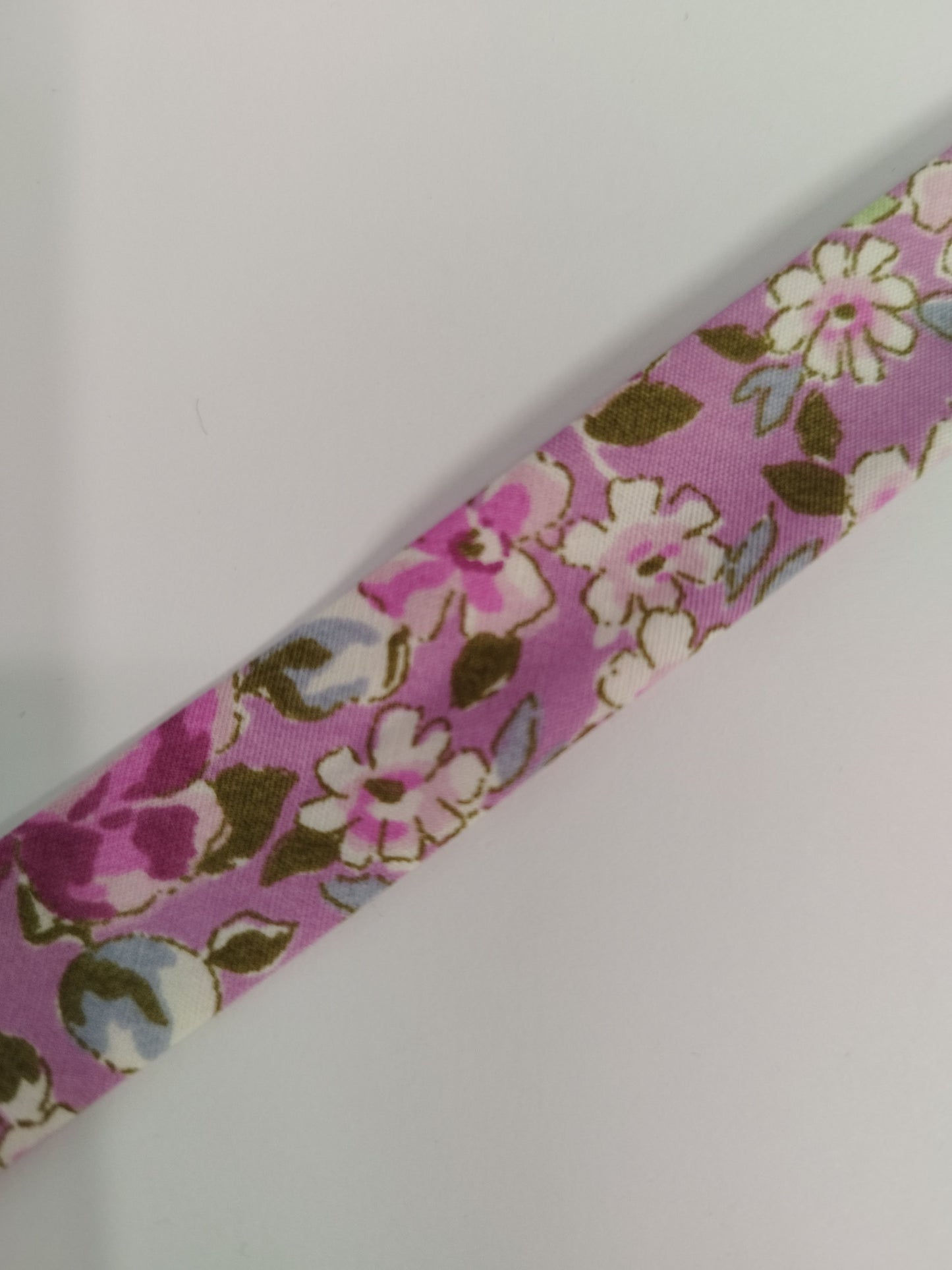 18mm Floral Cotton Bias Binding - by the metre or reel