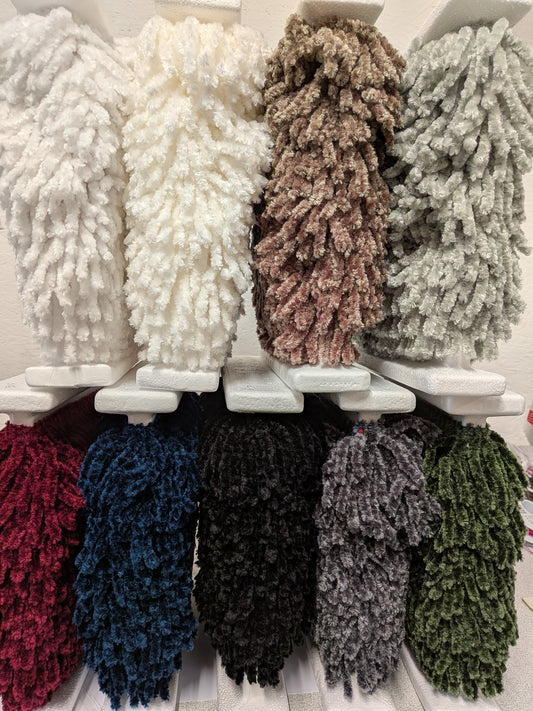 60mm Chenille Fringe - 10m reel - Clearance