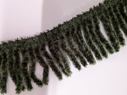 60mm Chenille Fringe - 10m reel - Clearance