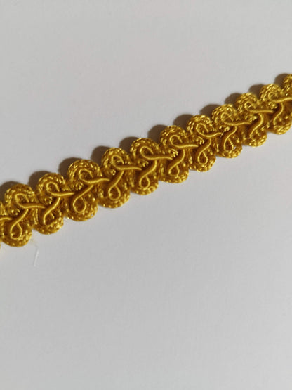 16mm Wide Fancy Scroll Braid * NEW *