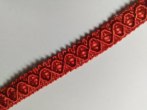 12mm Diamond Braid - 42 Colours