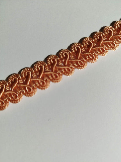 16mm Wide Fancy Scroll Braid * NEW *