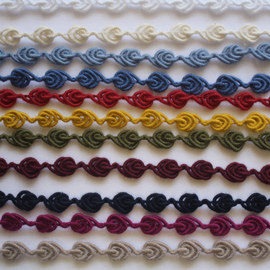 8mm Dainty Cotton Braid