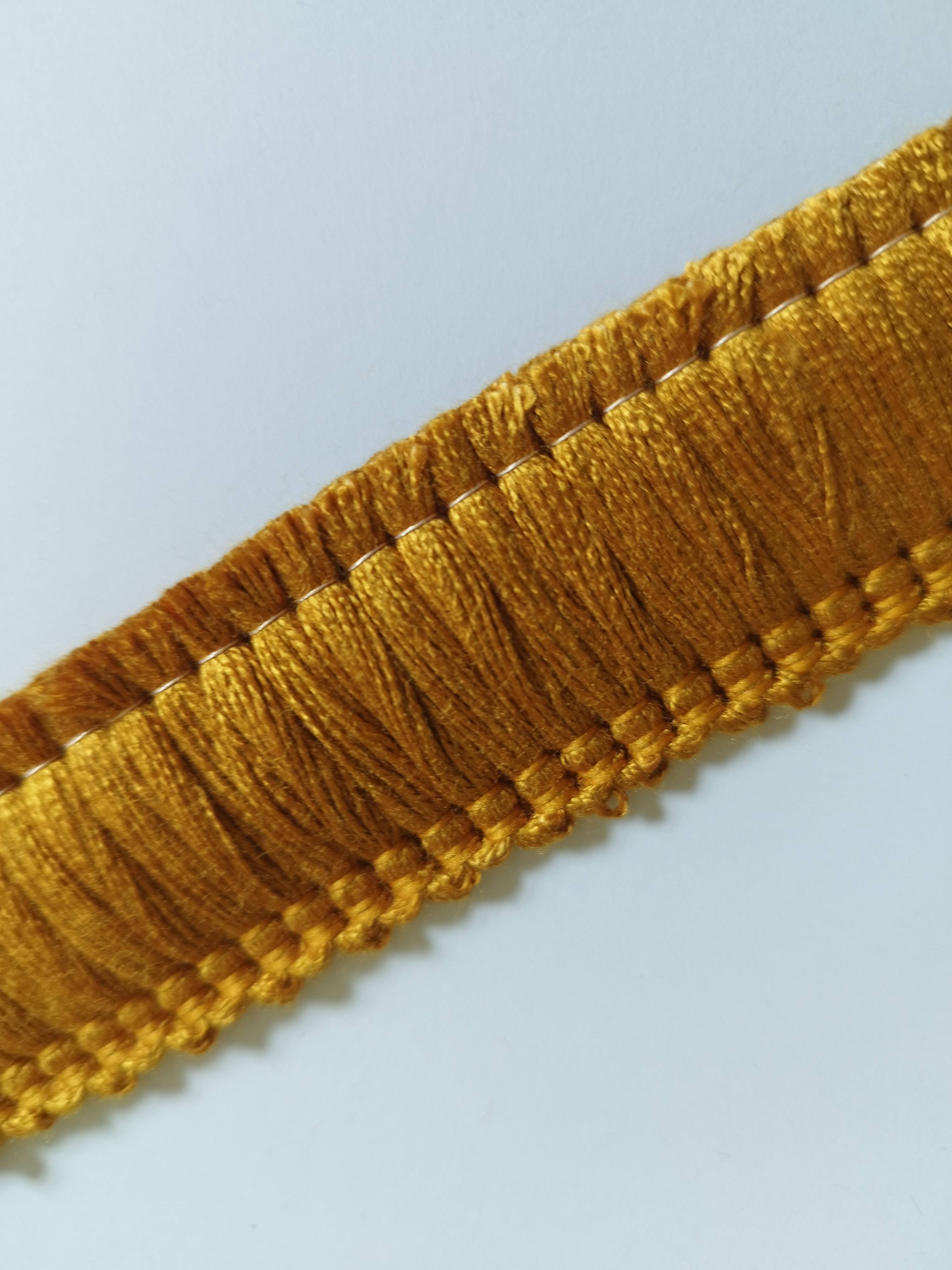 3cm Silky Viscose Brush Fringe