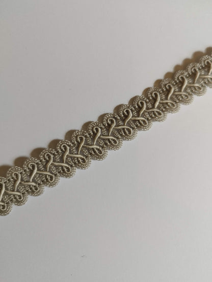 16mm Wide Fancy Scroll Braid * NEW *