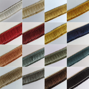 30mm Viscose Brush Fringe 31 Colours * NEW *