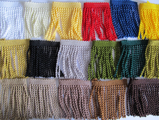 8cm Thick Silky  Bullion Fringe
