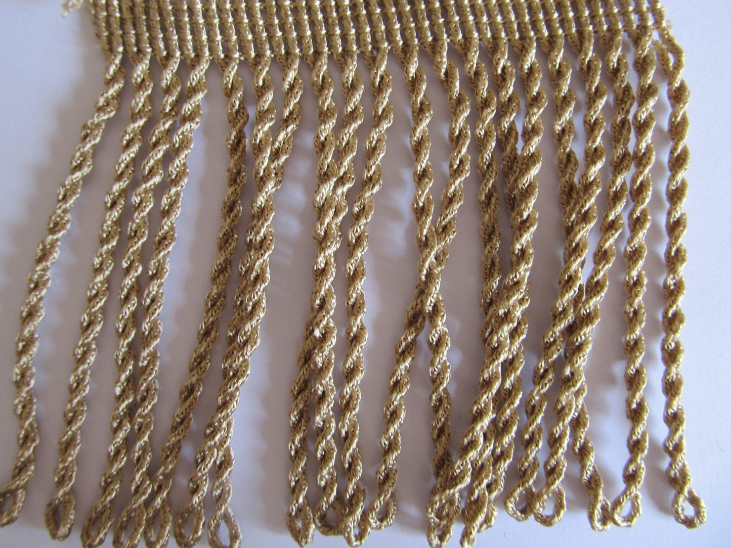 8cm Thick Silky  Bullion Fringe