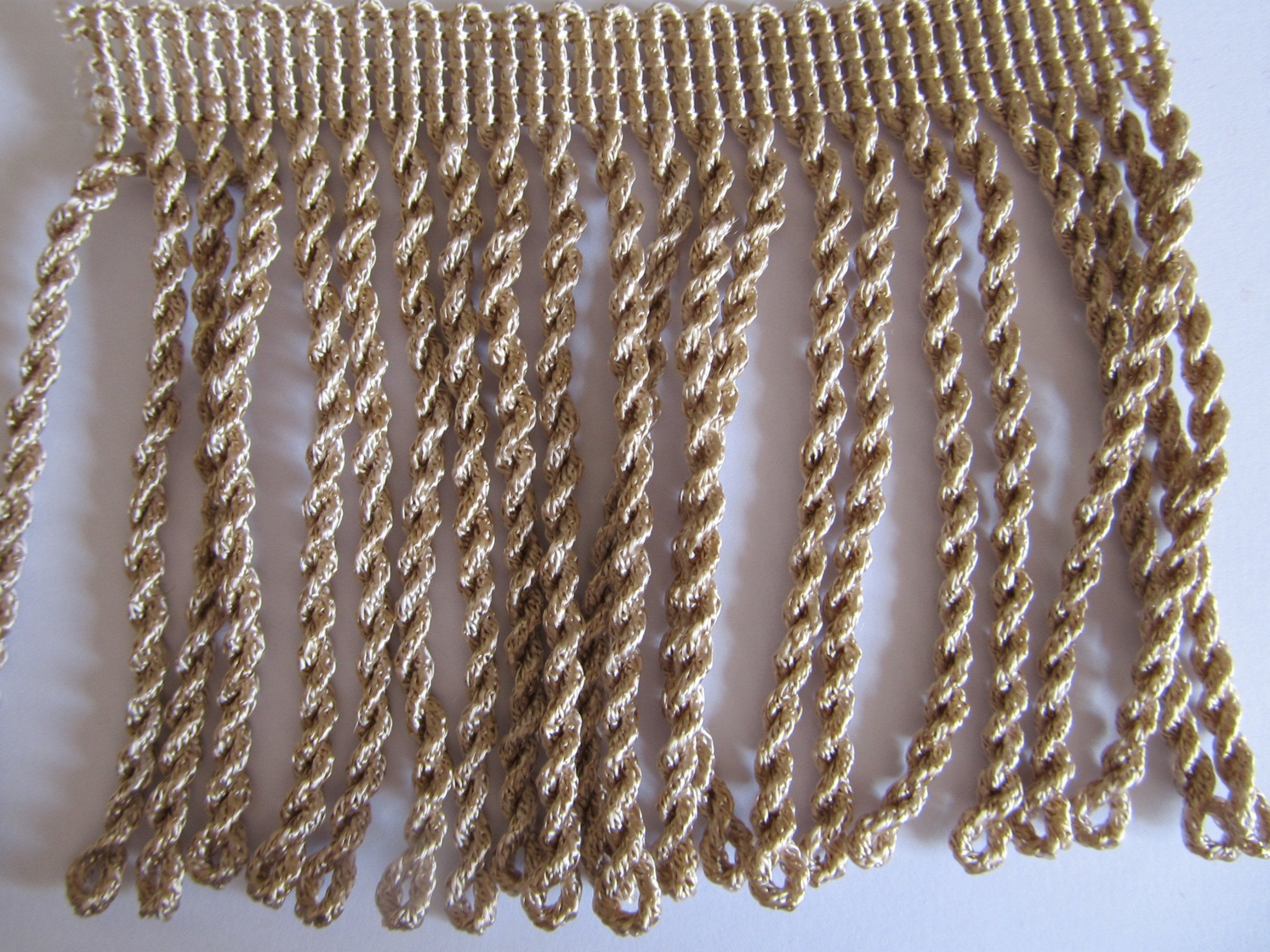 8cm Thick Silky  Bullion Fringe