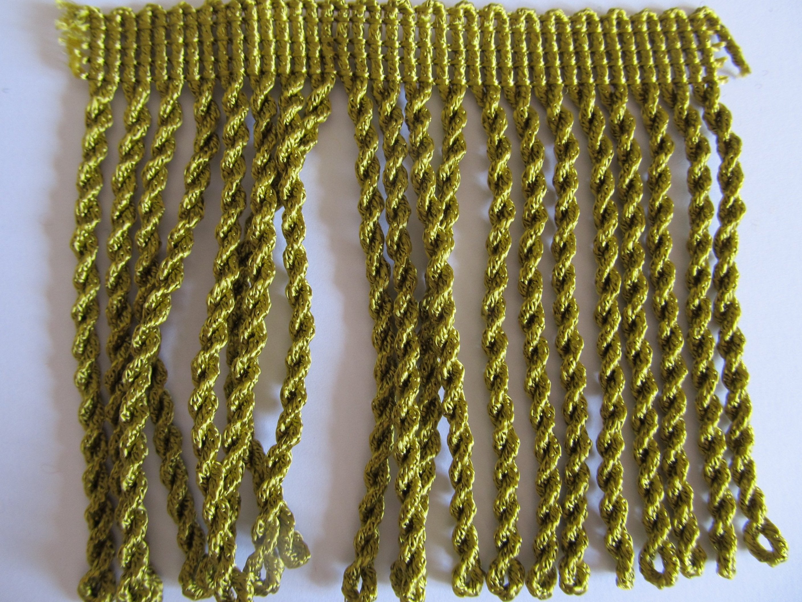 8cm Thick Silky  Bullion Fringe