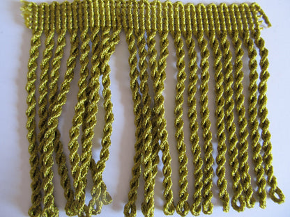 8cm Thick Silky  Bullion Fringe