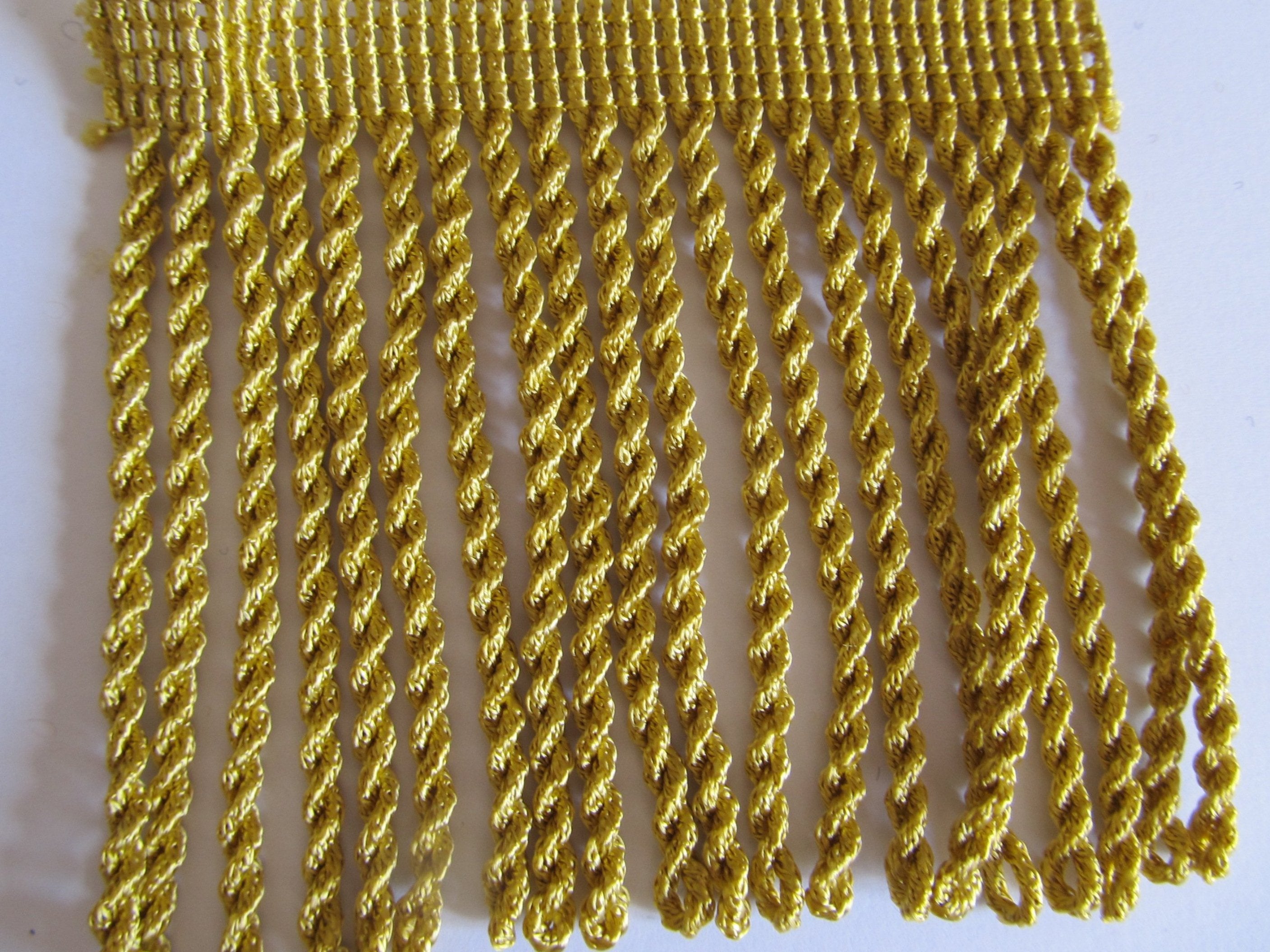 8cm Thick Silky  Bullion Fringe