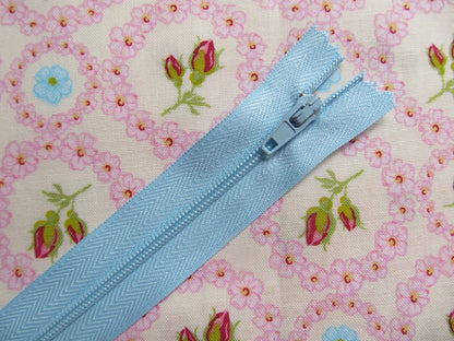 Pack of 5 Closed End Zips - 4" (10cm)