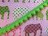 Small Pom Pom Trim with Fixed Bobbles