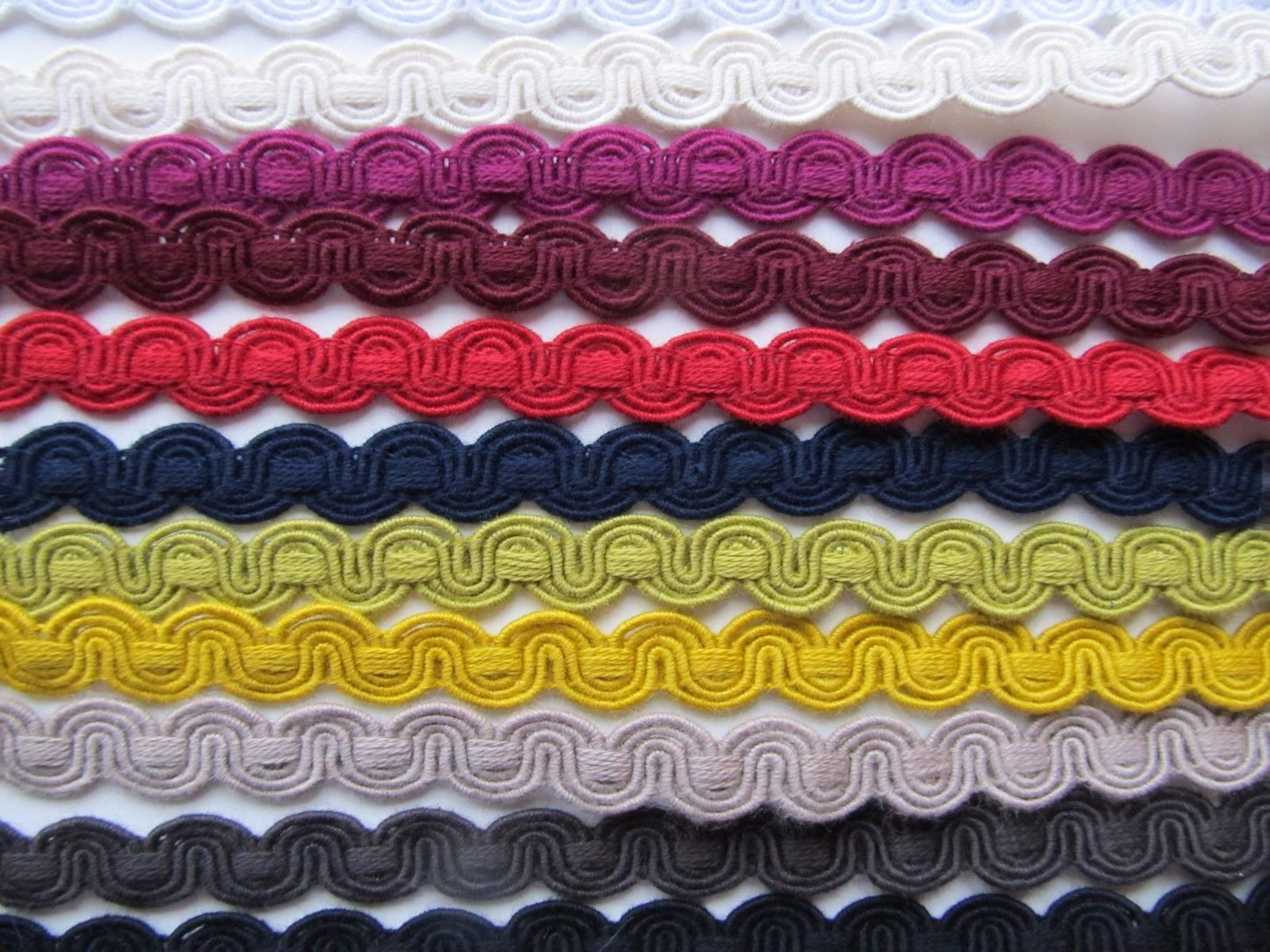 12mm Cotton Wave Braid