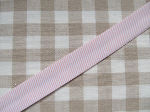 Textured Woven Stripe Bias Binding