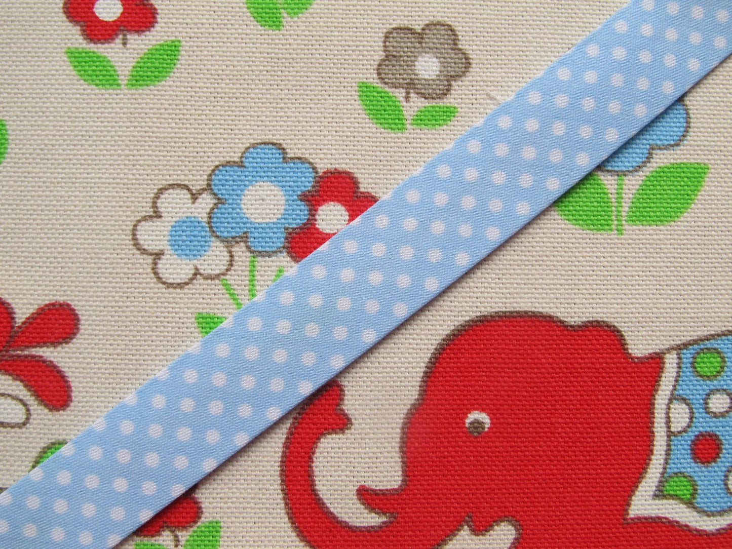 Polka Dot Bias Binding