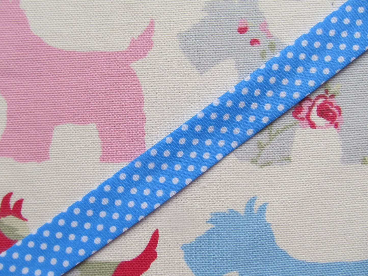 Polka Dot Bias Binding
