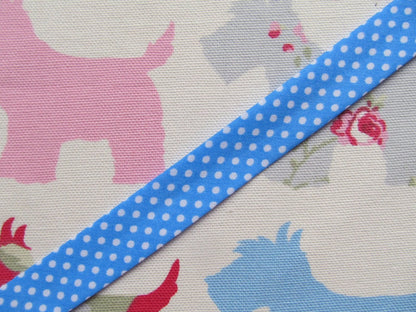 Polka Dot Bias Binding