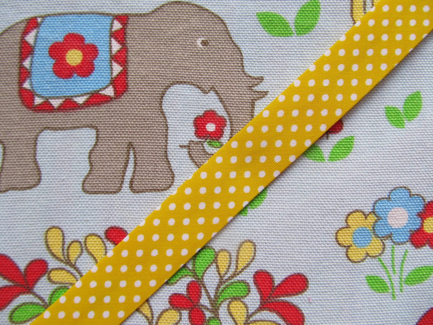 Polka Dot Bias Binding