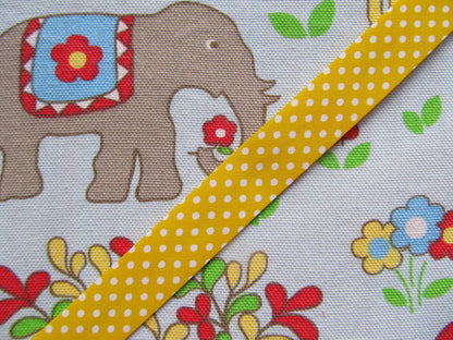 Polka Dot Bias Binding