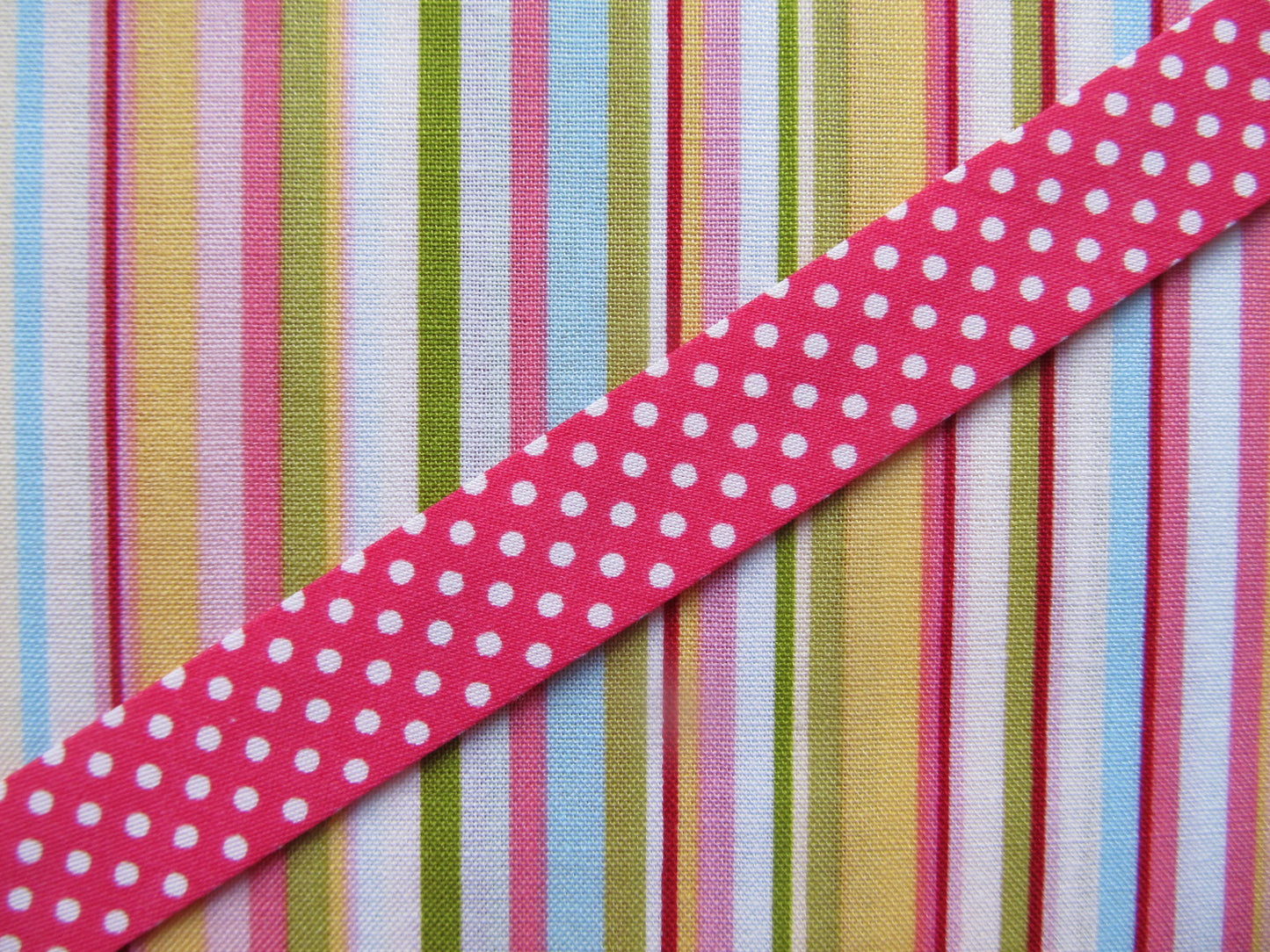 Polka Dot Bias Binding