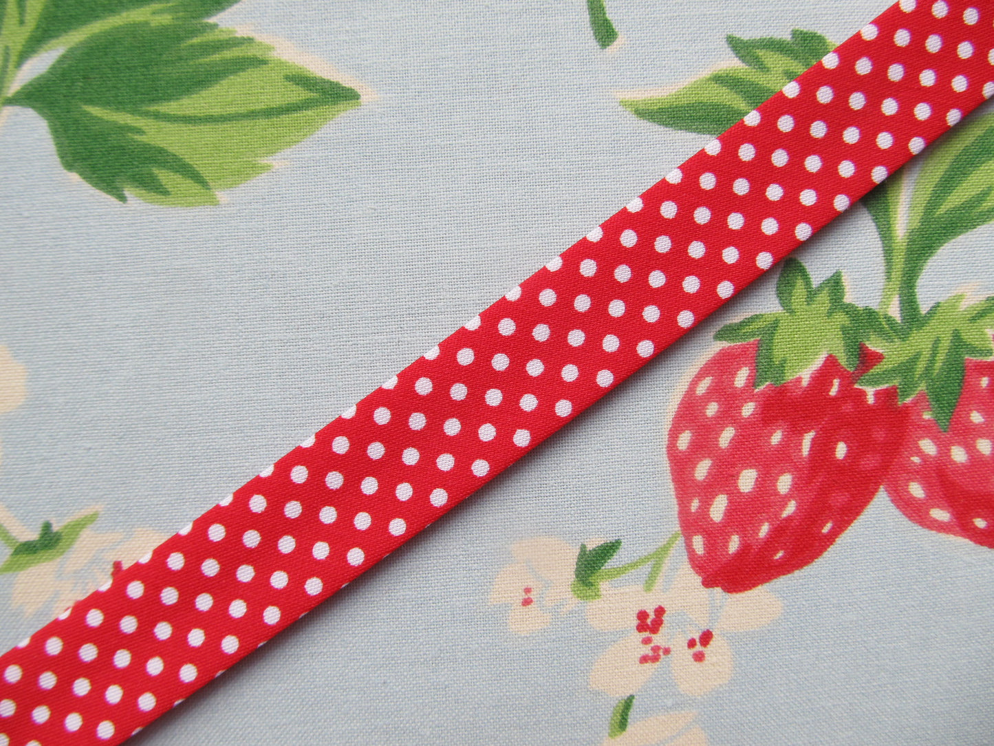 Polka Dot Bias Binding