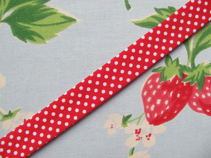 Polka Dot Bias Binding